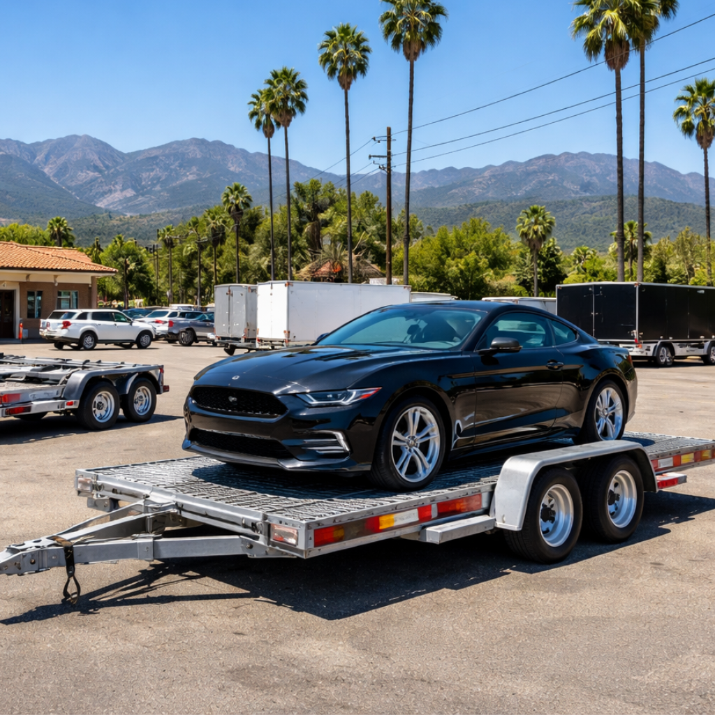Car trailer rentals in Monrovia CA
