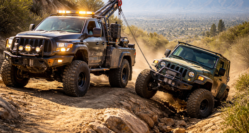 Off-Road Vehicle Recovery service in Pasadena, CA