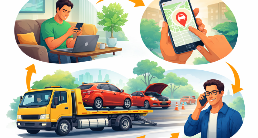 How to get a tow truck company roadside assistance job